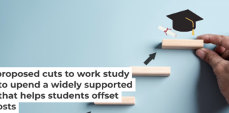 Work-study students often still have unmet financial needs, even after their 15- to 20-hour-per-week jobs fill in some of the gaps. champpix/iStock/Getty Images Plus